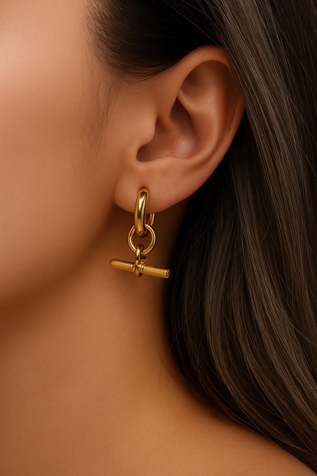 T-Bar earrings