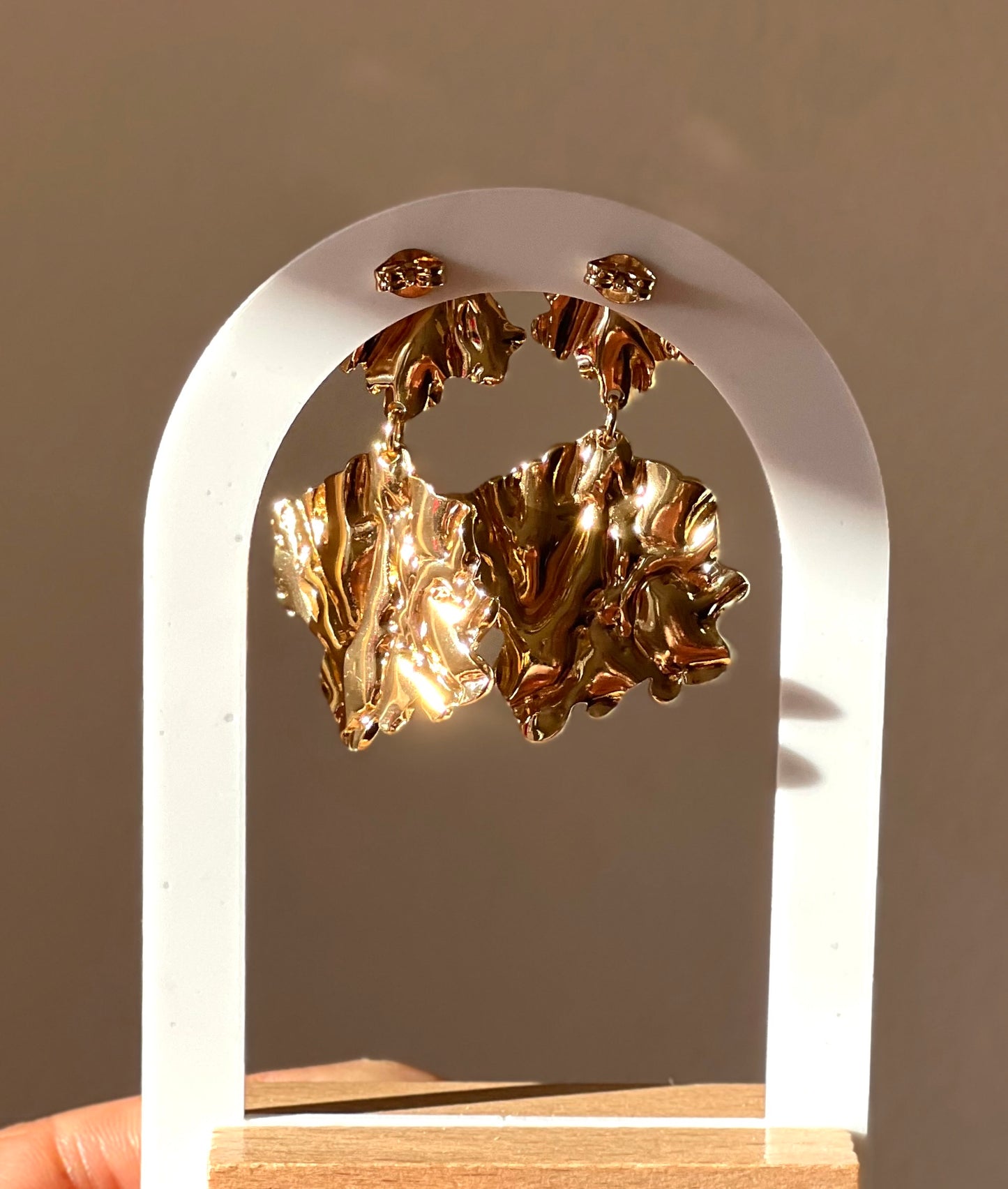 Statement earrings