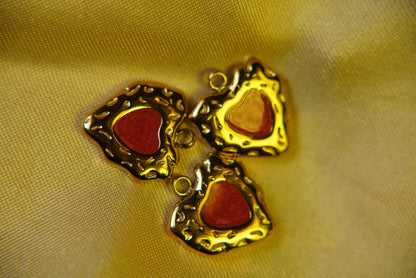 Red heart charm
