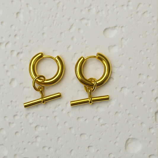 T-Bar earrings