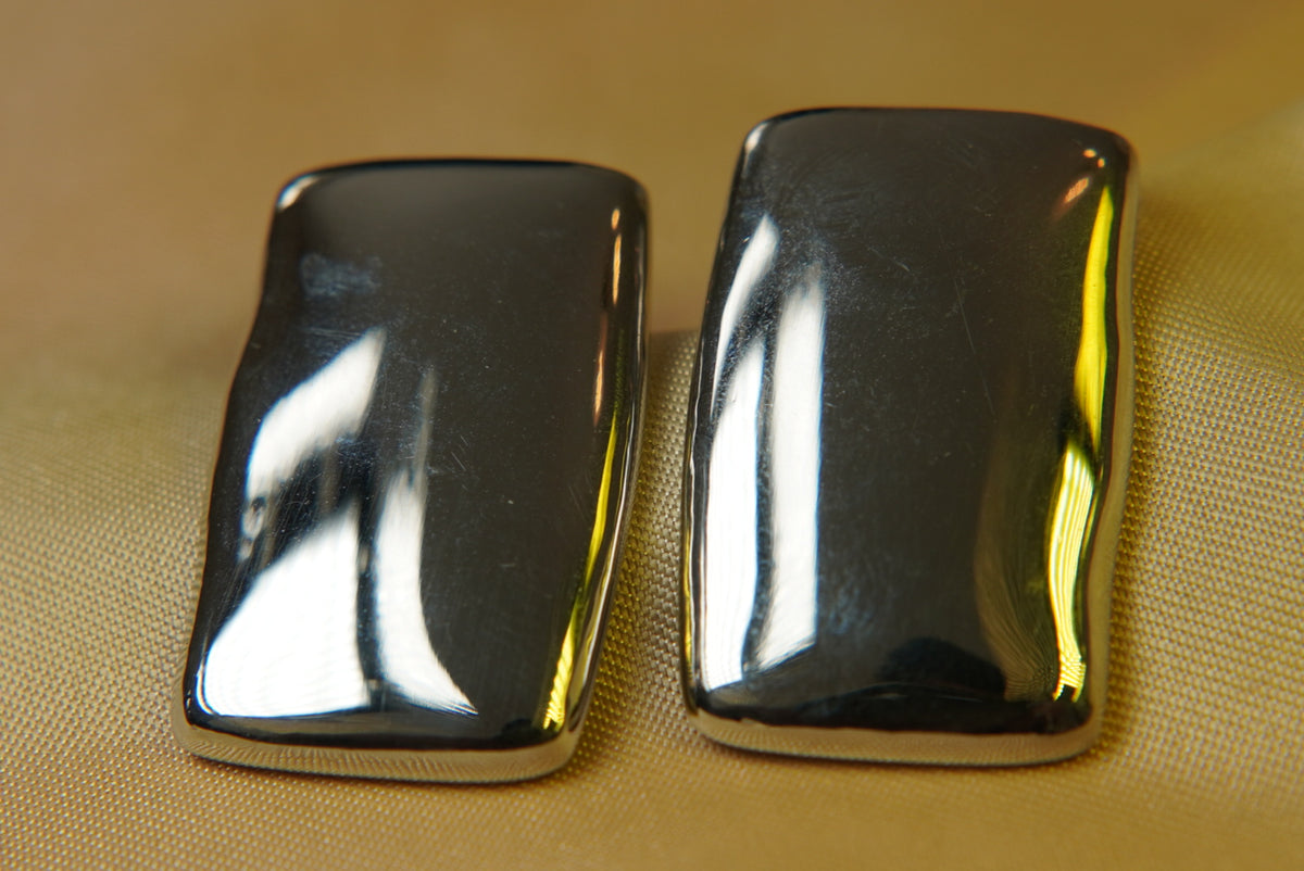 Chunky Rectangular Earrings