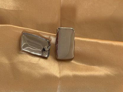 Chunky Rectangular Earrings